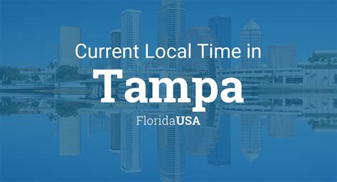 and done UTC is known as Universal Time. . Current time in tampa